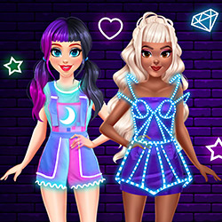 Neon Fashion Dress-up