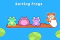 Sorting frogs