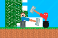 Stickman vs Noob Hammer